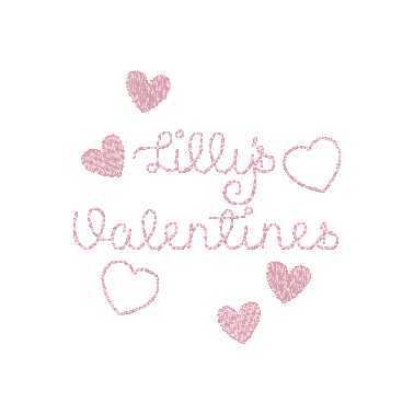 Linen Valentines Album Book 4X6