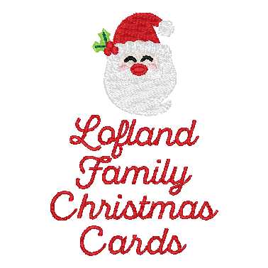 Linen Christmas Card Album Book