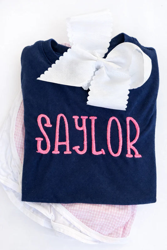 *Mid May Pre-Order* Navy Stretch T Shirt