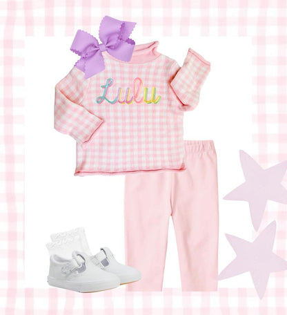 Gingham Sweater - Pre Order