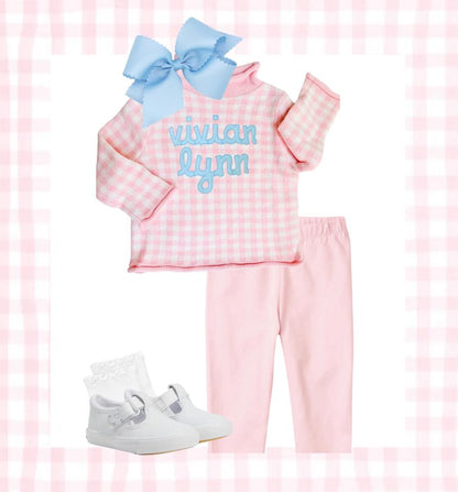 Gingham Sweater - Pre Order