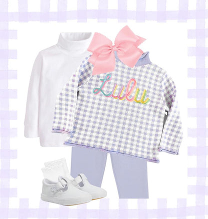 Gingham Sweater - Pre Order