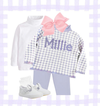 Gingham Sweater - Pre Order