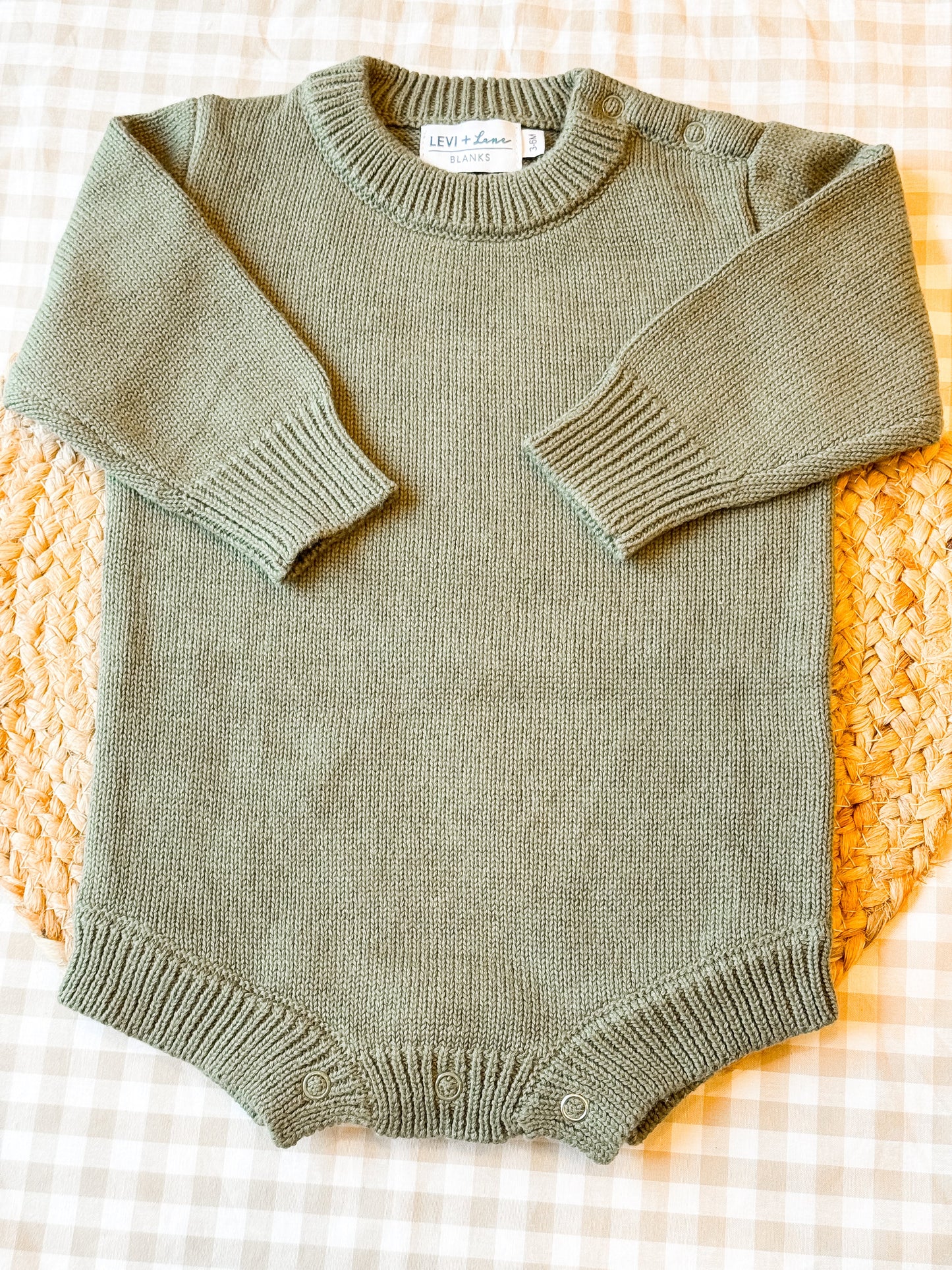Long Sleeve Knit No - Ruffle Romper