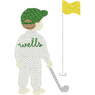 Golf Caddie Sketch Shirt