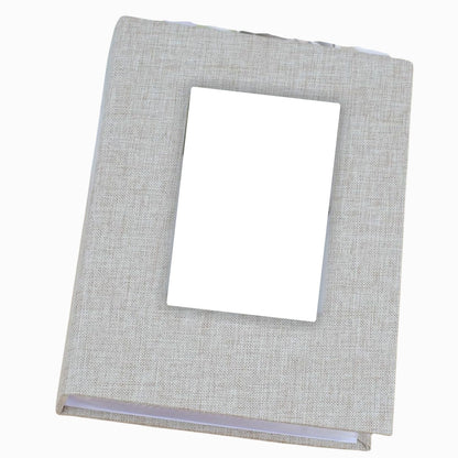 Linen Birthday Album Book 4X6 or 5X7