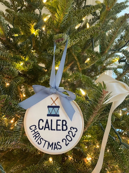 Hoop Christmas Ornament