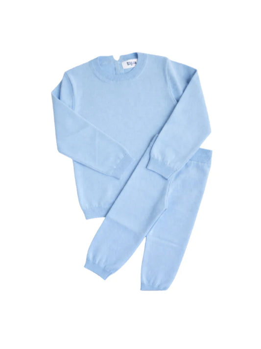 Boys Organic Cotton Knit Set - OCTOBER TAT