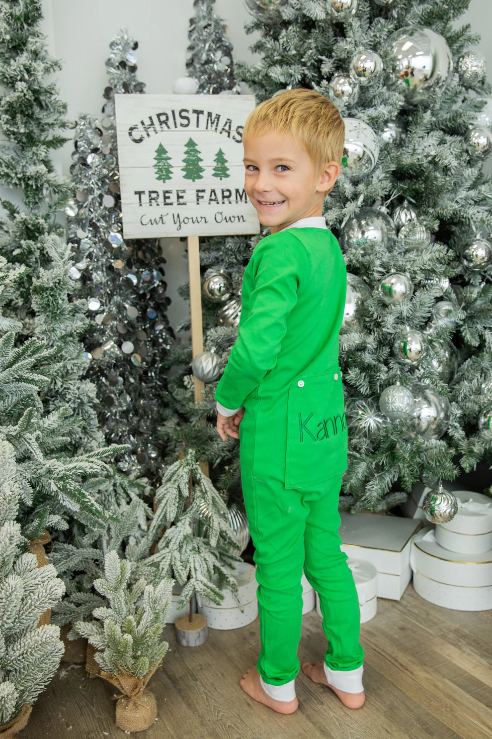 Christmas Butt Flap Pajamas