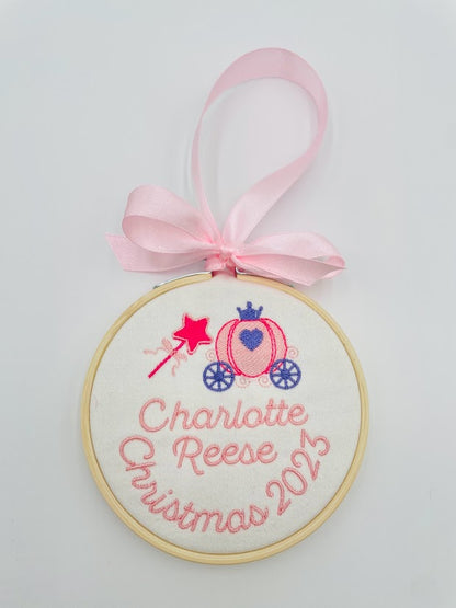 Hoop Christmas Ornament