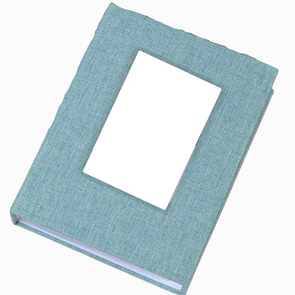 Linen Christmas Card Album Book