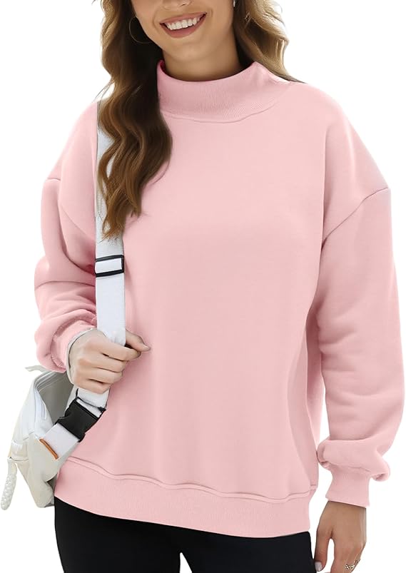 Mock Neck Sweatshirt (Adult)