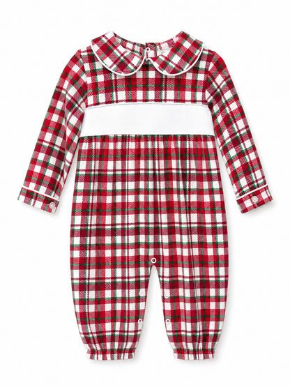 Christmas Check Romper