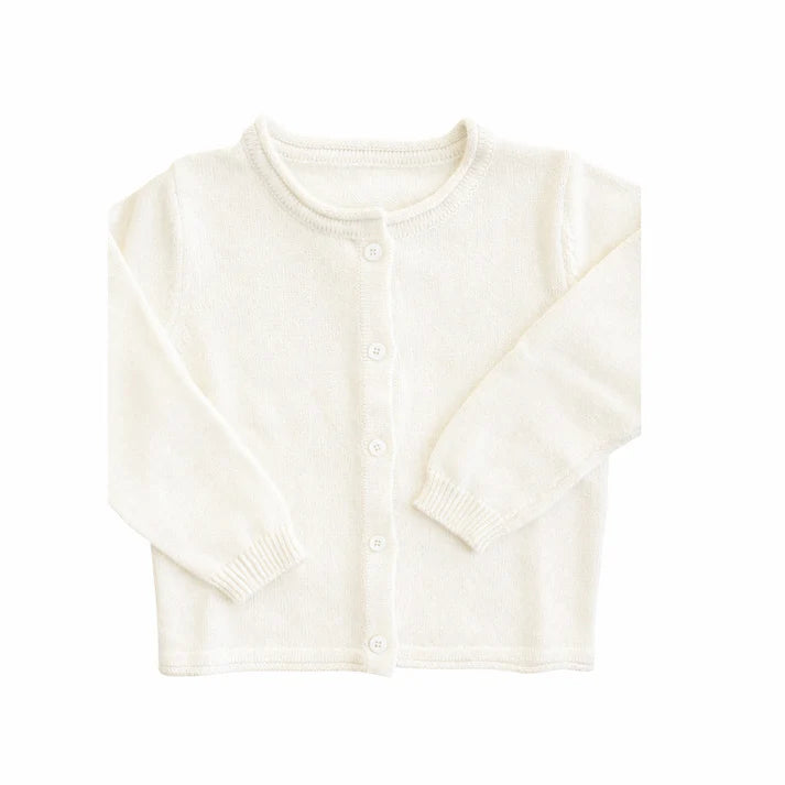 Roll Neck Cardigan Sweater - OCTOBER TAT