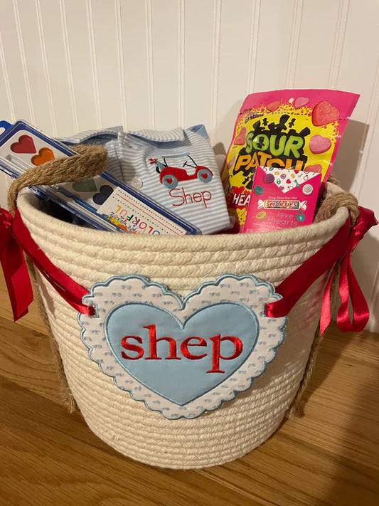 Valentines Basket Tag